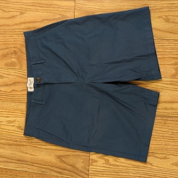 Blue Lightweight Micro-Twill Slim Fit Short, 10" inseam, Original Penguin 34 - Picture 1 of 4